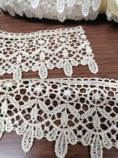 Rifinitura in PIZZO MACRAME' cm 7.5