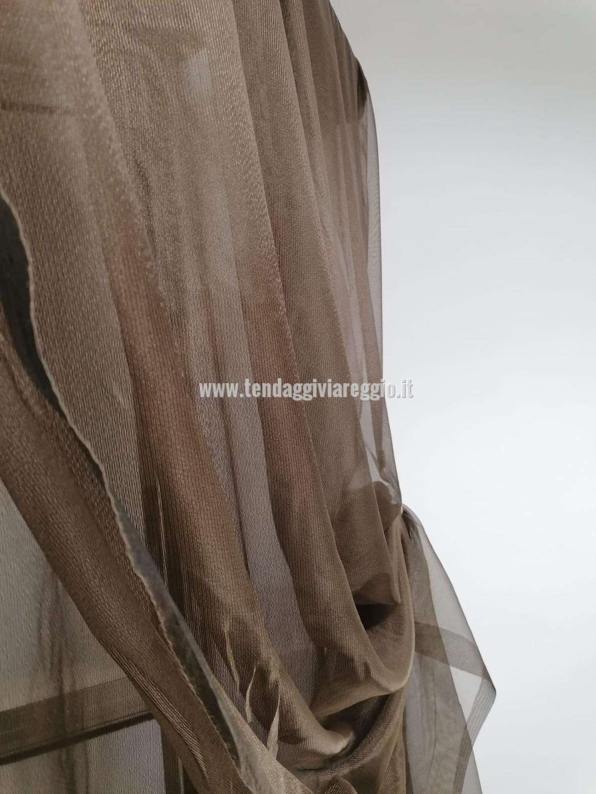 Tenda Organza rigata verticale modello DUBAI