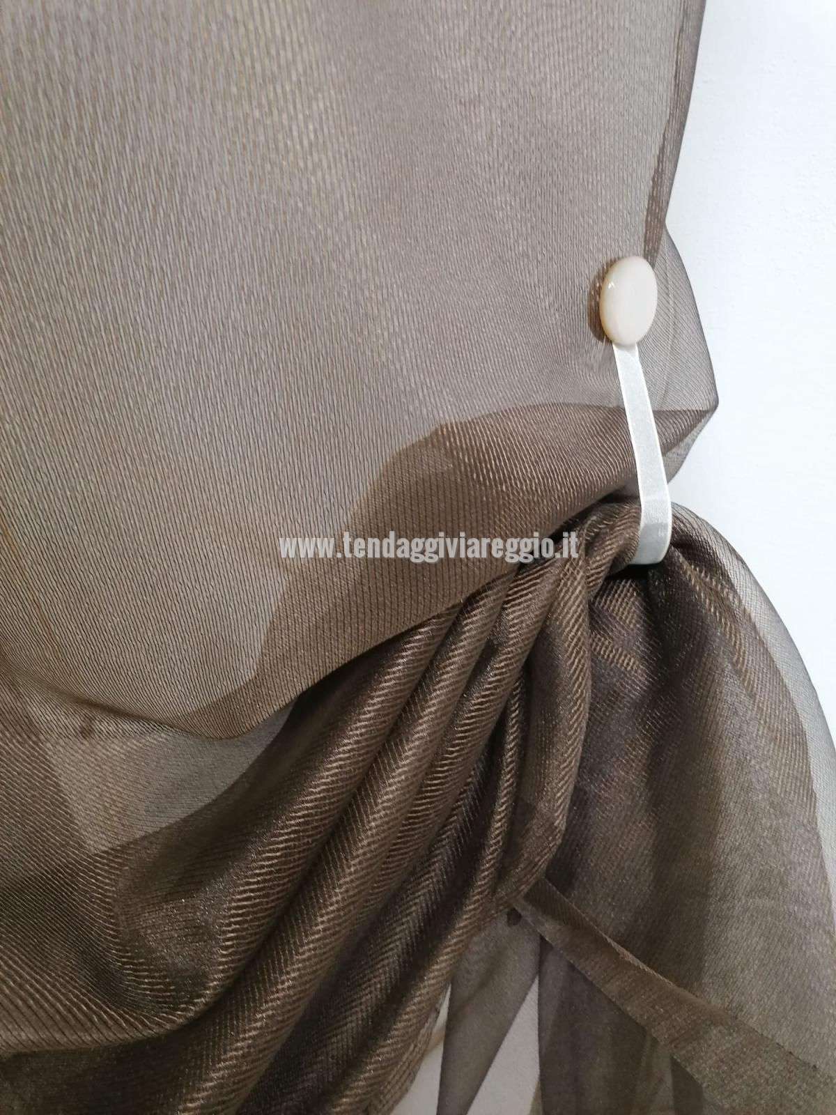 Tenda Organza rigata verticale modello DUBAI