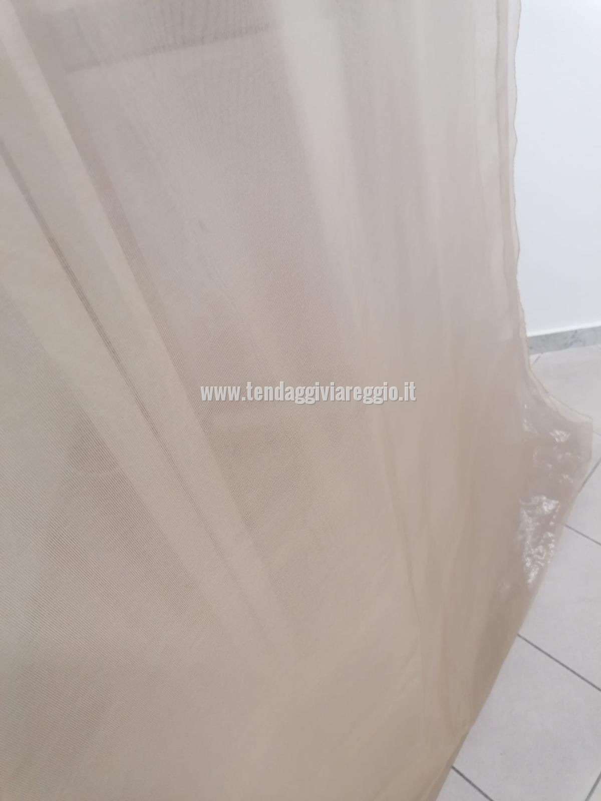 Tenda in organza cangiante modello SIRIO