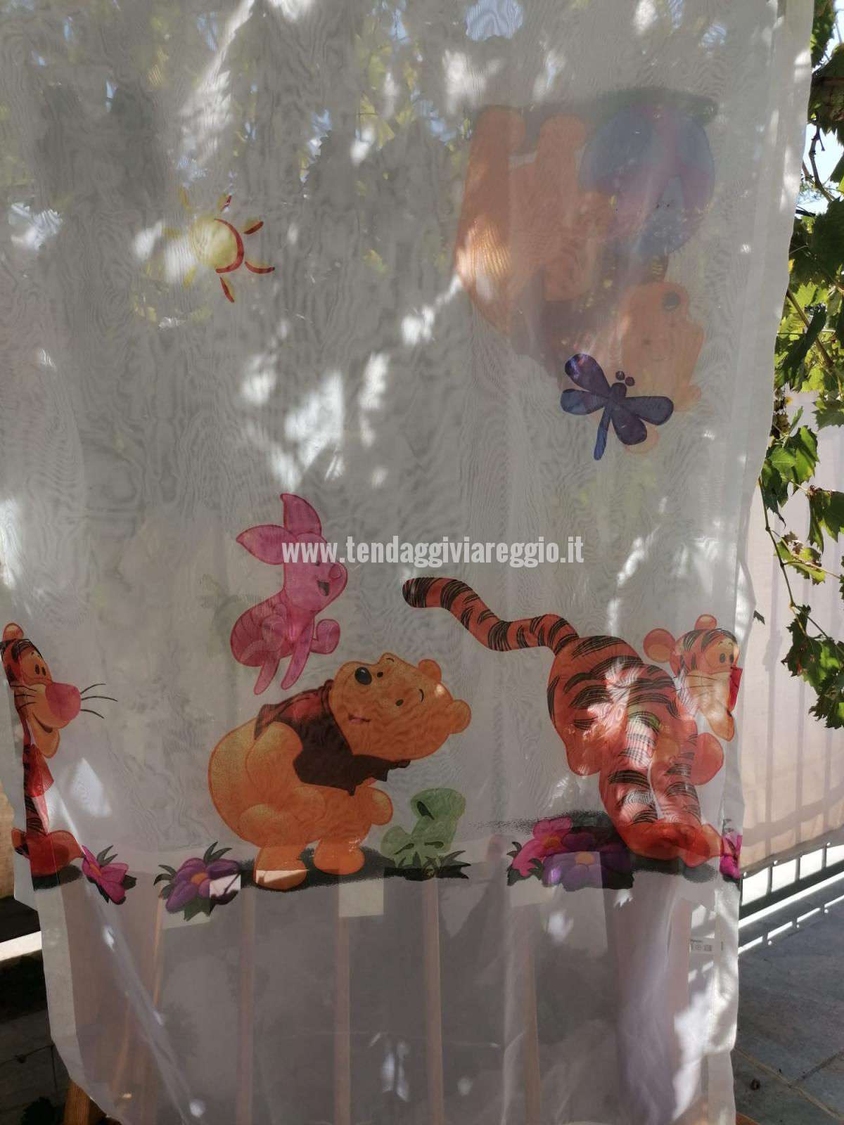 Tendina Disney WINNIE THE POOH colore avorio per porta