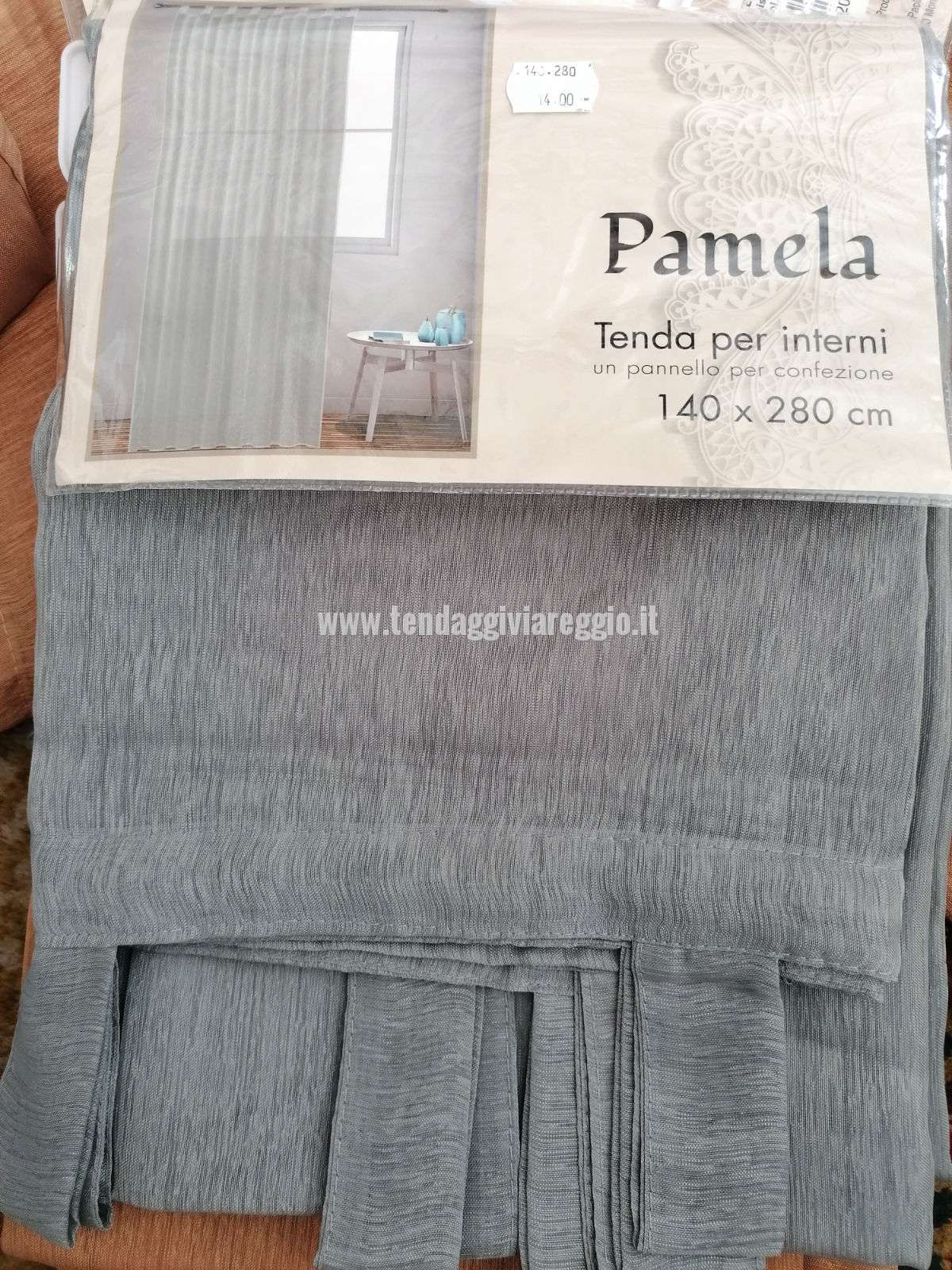 Tenda confezionata con passanti PAMELA