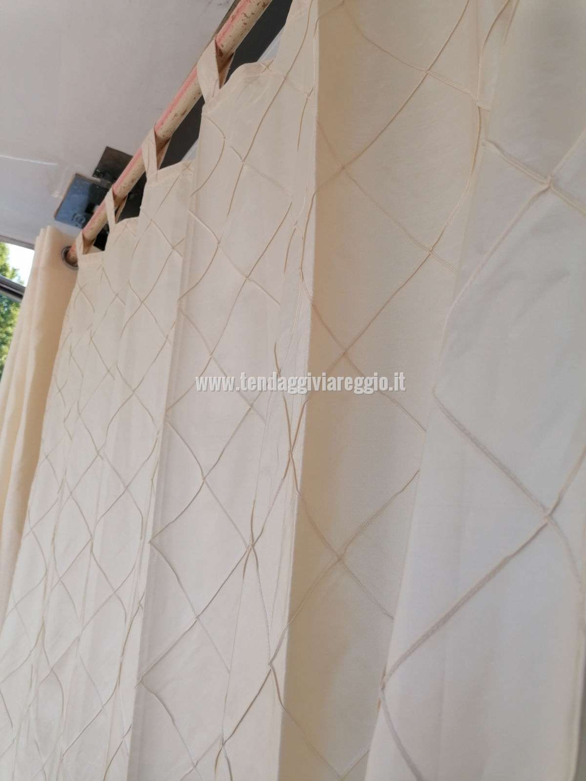 Tenda con passanti modello LILA 150x280 cm