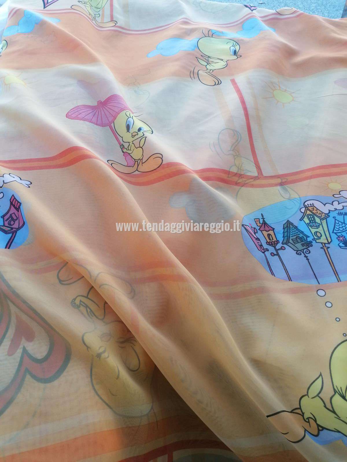 Tenda in voile TITTI a metraggio per camerette bambini