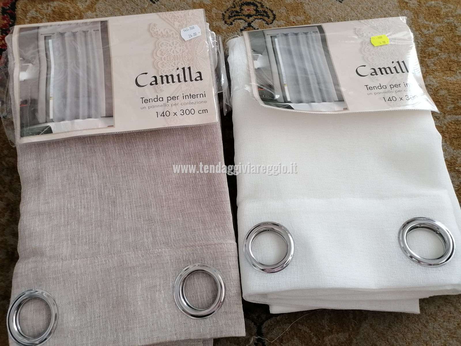 Tenda confezionata modello CAMILLA in tessuto ASYA